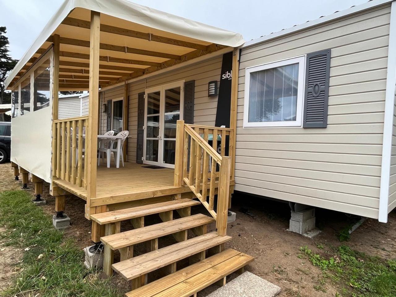 Mobilhomes Quiberon Camping Conguel - Bord De Mer Esterno foto