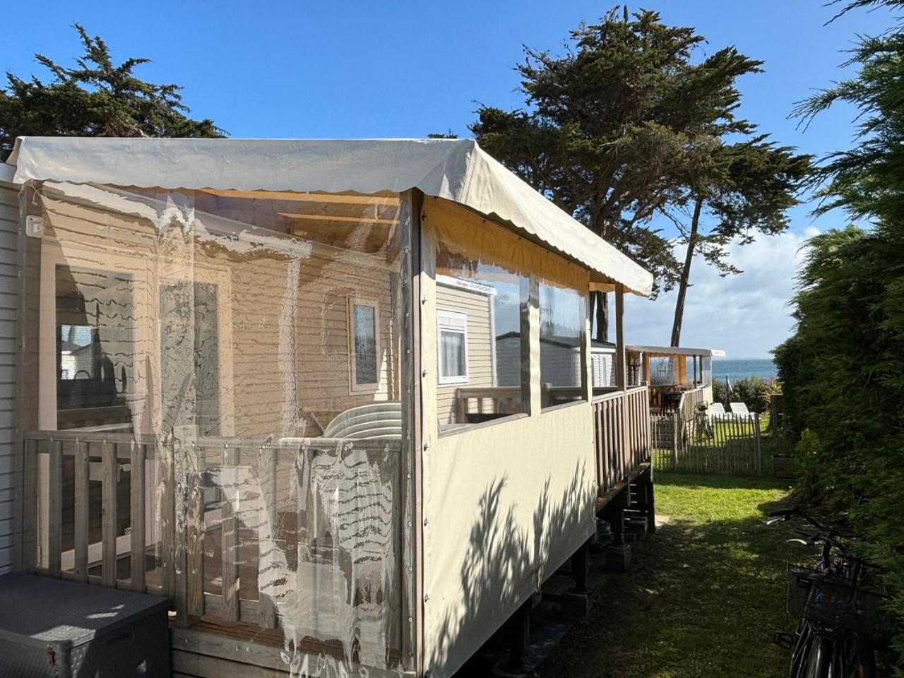Mobilhomes Quiberon Camping Conguel - Bord De Mer Esterno foto